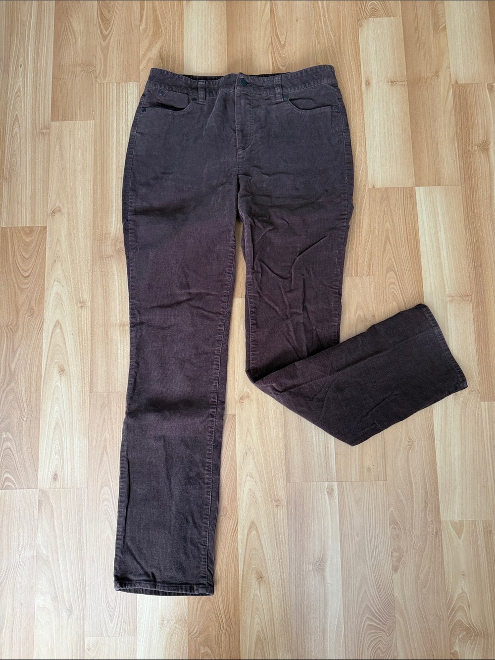 Talbots Brown Straight-Leg Jeans